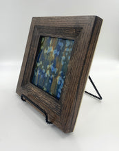 Load image into Gallery viewer, "Confetti" Stained Glass in Oak Frame