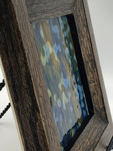 Load image into Gallery viewer, "Confetti" Stained Glass in Oak Frame