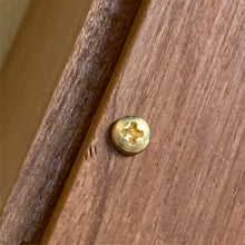 Load image into Gallery viewer, Aged Cherry Coffin Clock