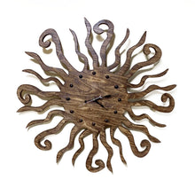 Load image into Gallery viewer, Sunburst Clock