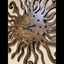 Load image into Gallery viewer, Sunburst Clock