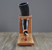 Load image into Gallery viewer, Drinking Horn & Rest