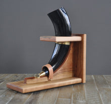 Load image into Gallery viewer, Drinking Horn & Rest