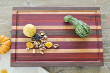 Load image into Gallery viewer, Premiere Exotic Cutting Board w/ Juice Groove