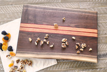 Load image into Gallery viewer, Elite Domestic Cutting Board with Double Oak Stripe