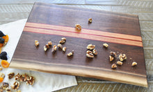Load image into Gallery viewer, Elite Domestic Cutting Board with Double Oak Stripe