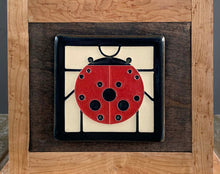 Load image into Gallery viewer, Ladybug Clock