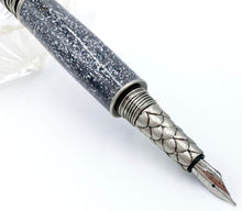 Load image into Gallery viewer, Silver Dragon Fountain Pen
