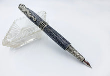 Load image into Gallery viewer, Silver Dragon Fountain Pen
