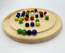 Load image into Gallery viewer, Wooden Marble Solitaire Board Game