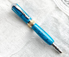 Load image into Gallery viewer, Sea of Tranquility Turquoise Broadwell Pen