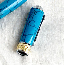 Load image into Gallery viewer, Sea of Tranquility Turquoise Broadwell Pen