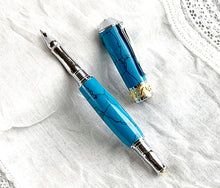 Load image into Gallery viewer, Sea of Tranquility Turquoise Broadwell Pen