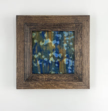 Load image into Gallery viewer, &quot;Confetti&quot; Stained Glass in Oak Frame
