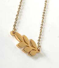 Load image into Gallery viewer, Gold Leaf Necklace
