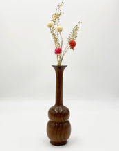 Load image into Gallery viewer, Bocote Double Bubble Bud Vase
