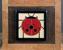 Load image into Gallery viewer, Ladybug Clock
