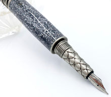 Load image into Gallery viewer, Silver Dragon Fountain Pen
