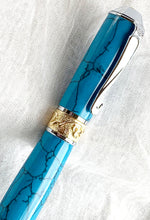 Load image into Gallery viewer, Sea of Tranquility Turquoise Broadwell Pen
